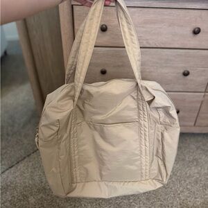 Elegant Cream Tote Bag